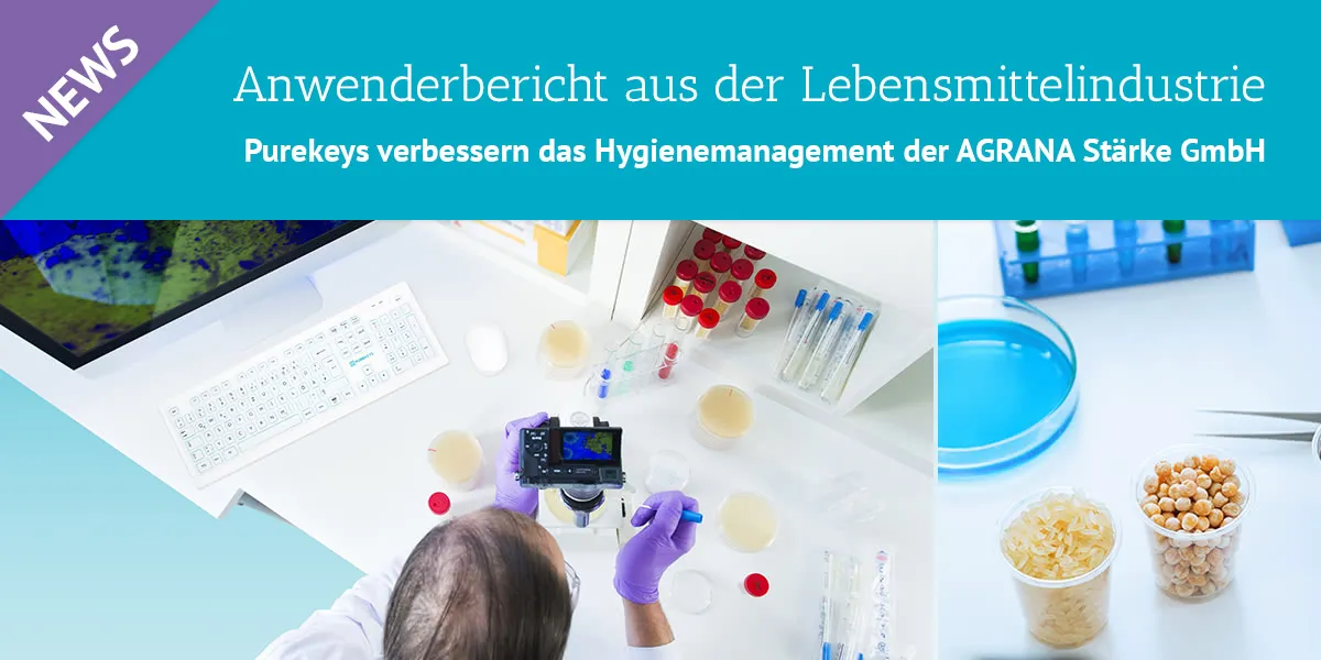 PUREKEYS in der Lebensmittelindustrie im Einsatz – medizinische Tastaturen verbessern das Hygienemanagement der AGRANA Stärke GmbH