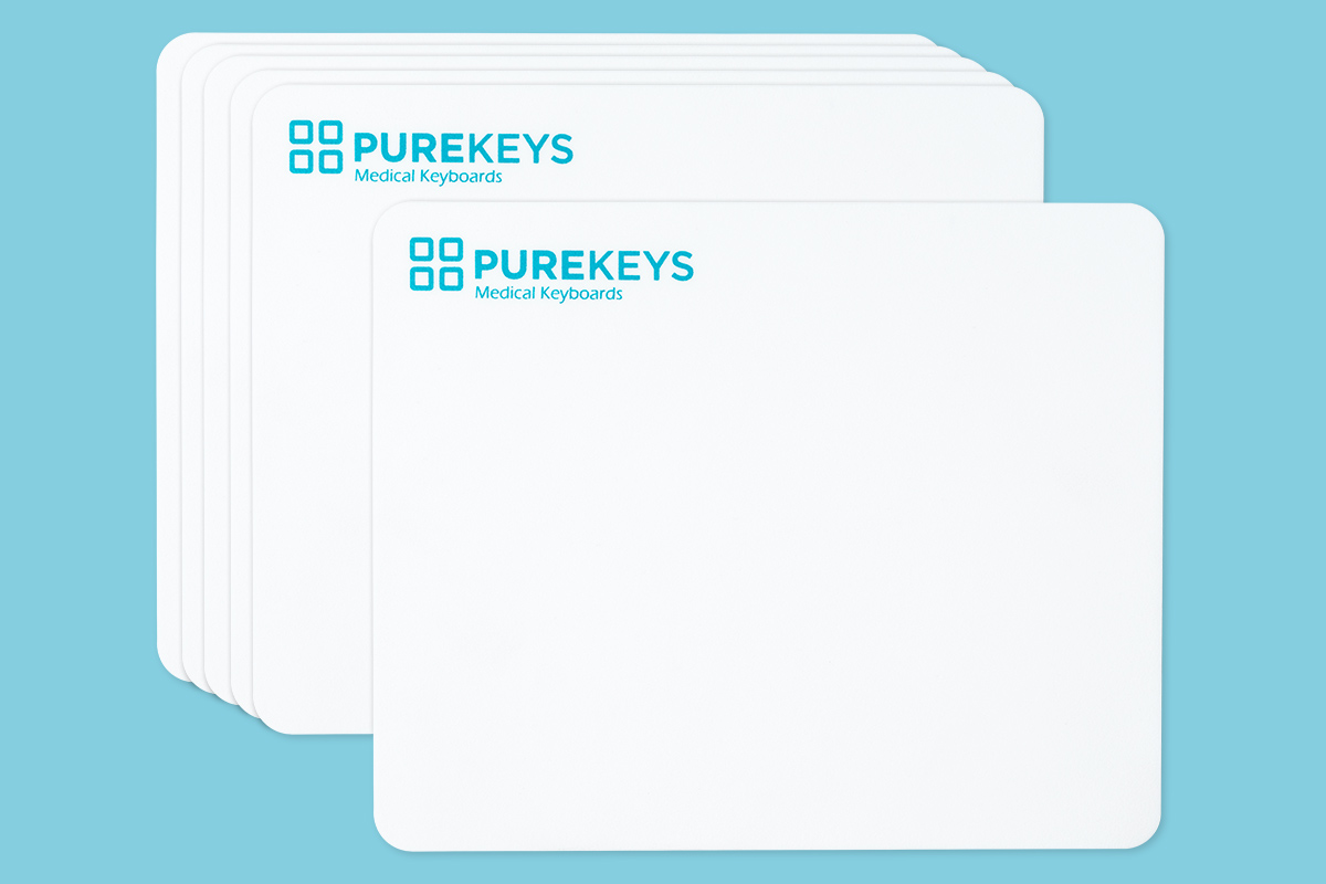 6x desinfizierbares Mauspad für Purekeys-Mäuse
