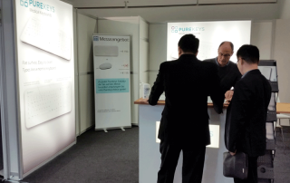 Der Messestand von Purekeys auf der IDS2015